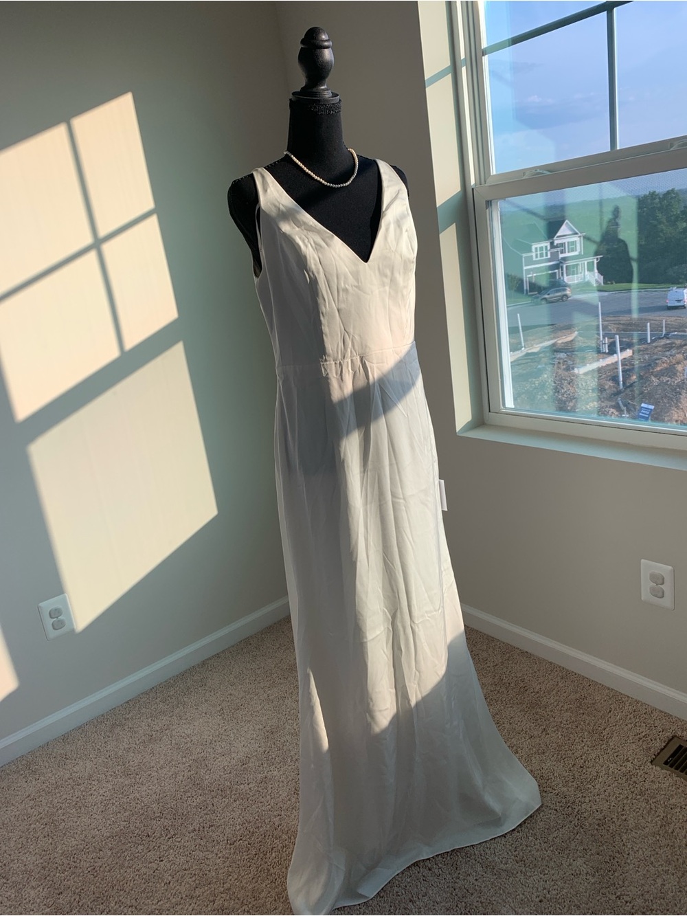 Lulus weeding dress size L NWT ,Mermaid Maxi Dress - Picture 12 of 13